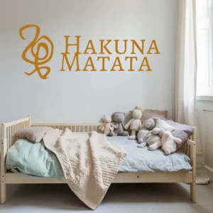 Sticker mural - Hakuna Matata3