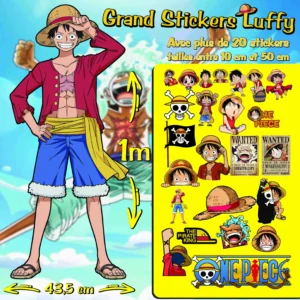 Sticker Mural One Piece – Luffy