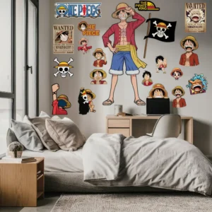 Sticker Mural One Piece – Luffy